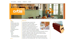 Desktop Screenshot of ortis.pl